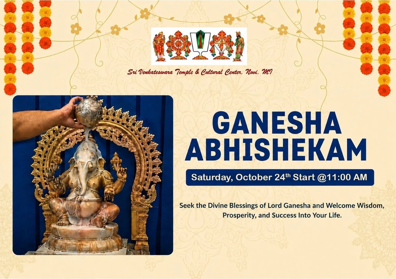 Ganesha Abhishekam