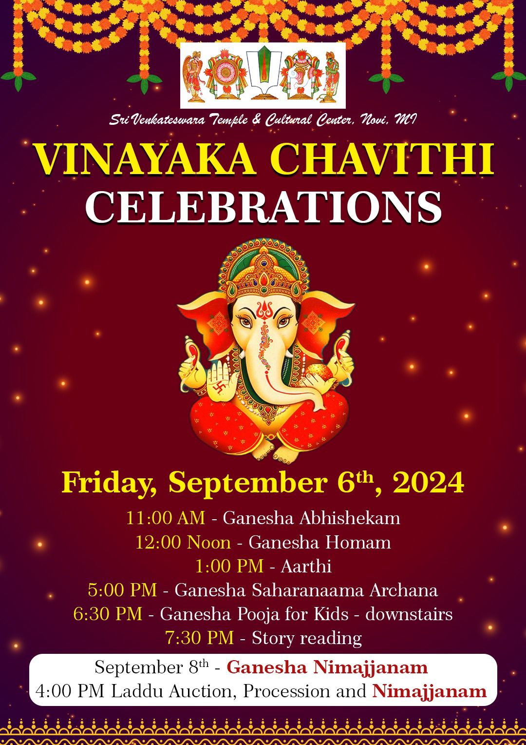 Vinayaka Chavithi 2024 Date Lola Sibbie